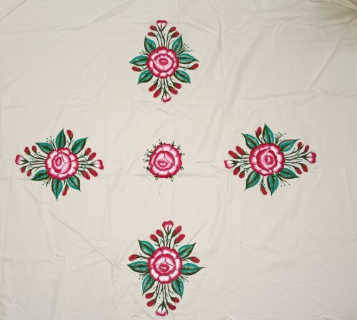 Bedsheet - Fabric painted - BS-FB-C1A4-DN03 - Image 2