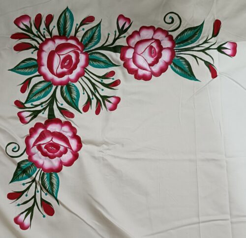 Bedsheet - Fabric painted - BS-FB-C1A4-DN03 - Image 3